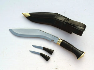 Hand Forged Nepalese military kukri, Gurkha Issue Kukri Fighting &amp; Survival knife-Service no-1 (10.5 inch Blade)