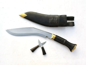 Hand Forged Nepalese military kukri, Gurkha Issue Kukri Fighting &amp; Survival knife-Service no-1 (10.5 inch Blade)