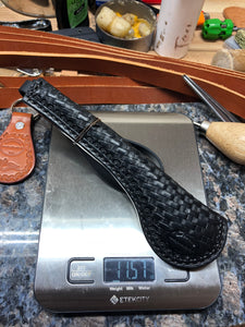 Safeguard: Pocket Hammer (8 In.  Sap) "1800's Classic Jack Sap" Black Basket Weave