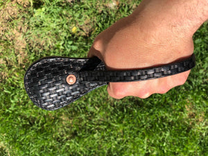 Safeguard: Pocket Hammer (6 3/4In. Flat Sap) "The Midget” (Basket Weaved) Black