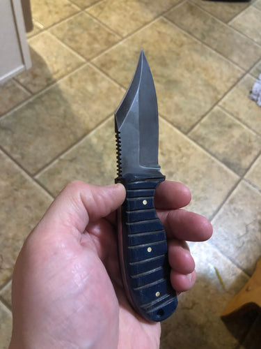 SLW D2 Mini Bowie Fixed Blade EDC