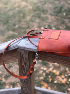 Leather Hand Bag: