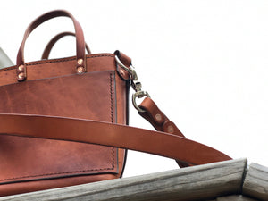 Leather Hand Bag: