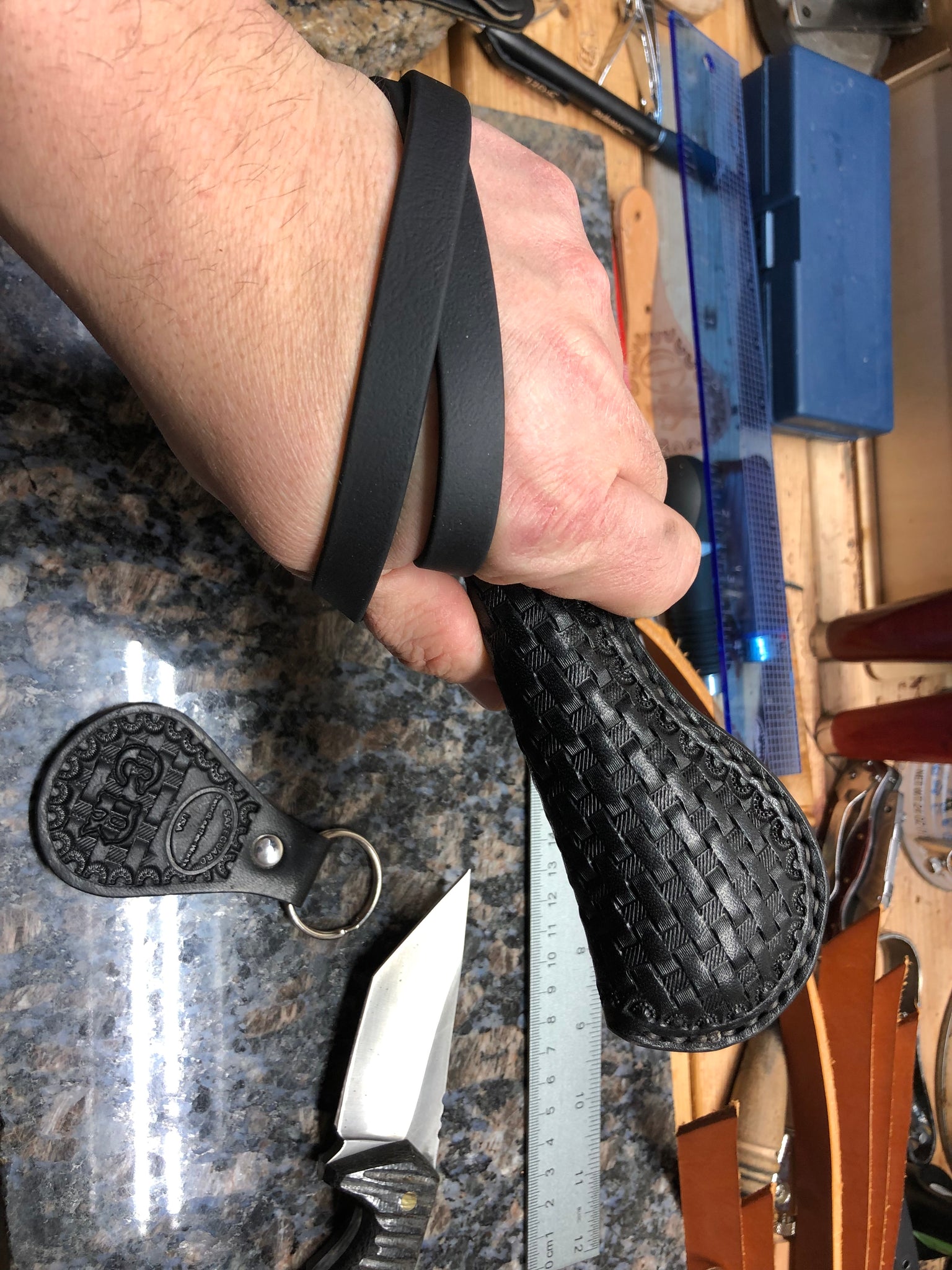 Safeguard: Pocket Hammer (8 In. Sap) 1800's Classic Jack Sap (BLACK) –