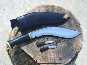 Handmade World War 2 Military Gurkha Issue Kukri Fighting & Survival knife (11 inch Blade)