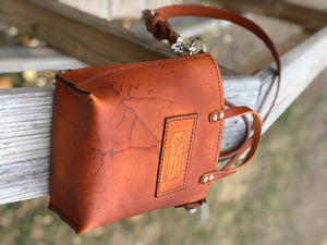 Leather Hand Bag: