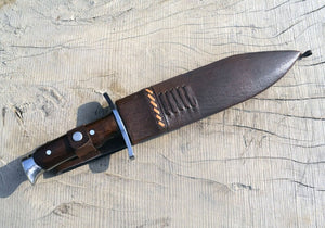 The Big Bowie Chopper Bushcraft knife (10 Inch Blade) Made in Nepal